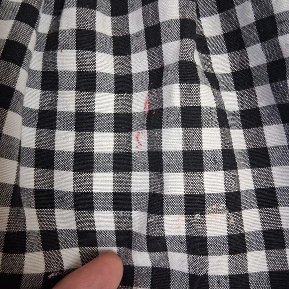 Plaid Mesh Lace Up Mini Skirt Fairycore  Grunge Goth S/M - Picture 8 of 8